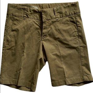 JCrew Andie Shorts olive green size 4